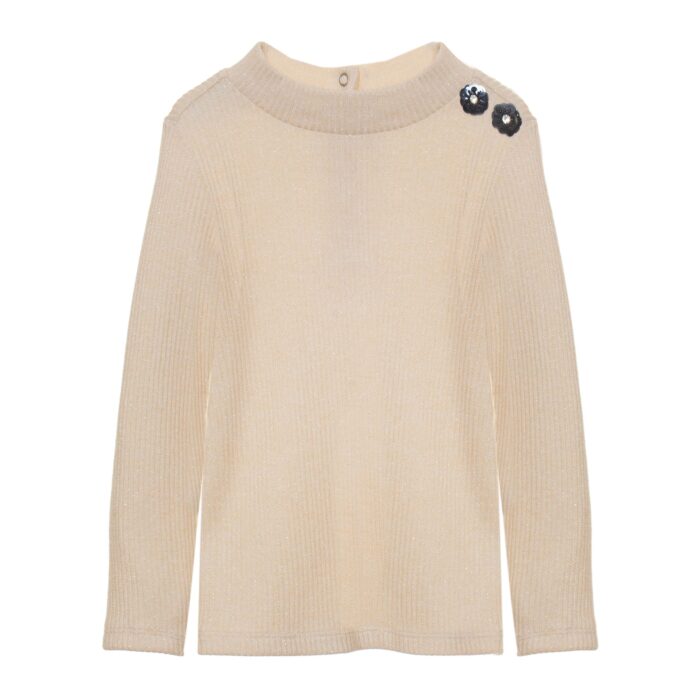SALE Patachou girls top 3443 beige/glitter