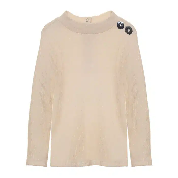 SALE Patachou girls top 3443 beige/glitter