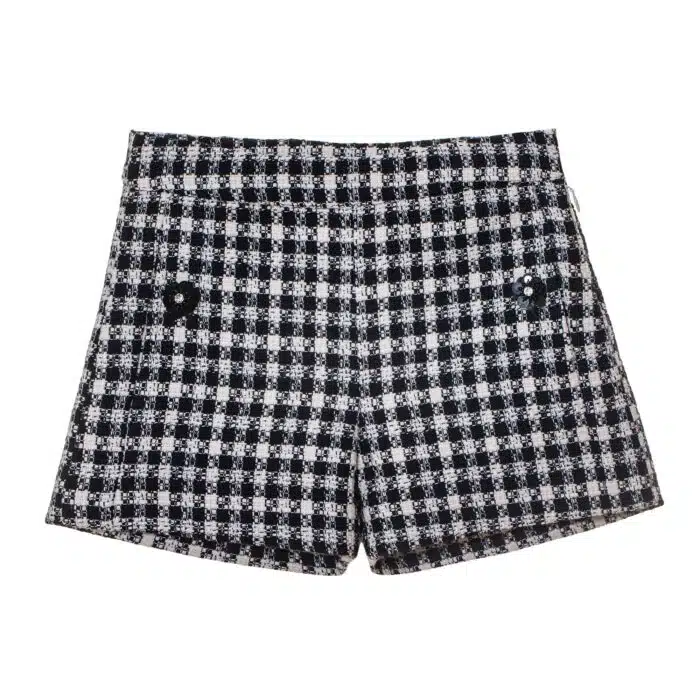 SALE Patachou girls short 3446 zwart/beige