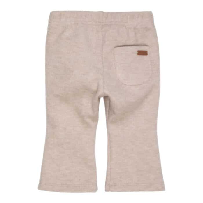 SALE Gymp flared broek 4598 beige - Afbeelding 2
