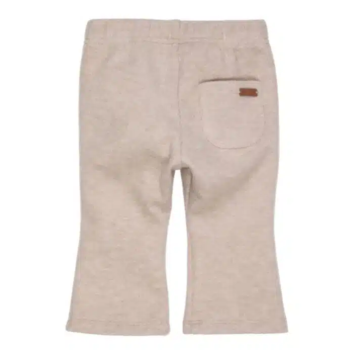 SALE Gymp flared broek 4598 beige - Afbeelding 2