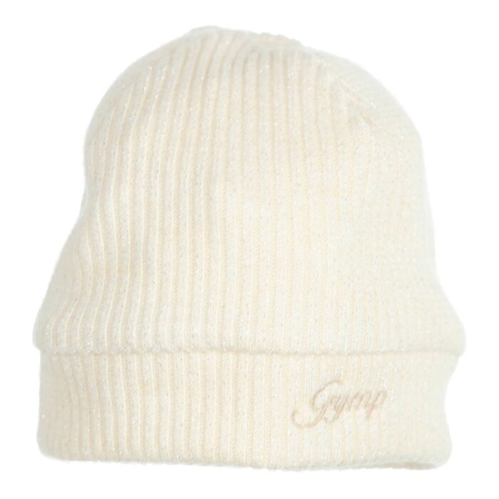SALE Gymp mutsje met glitter 4927 creme