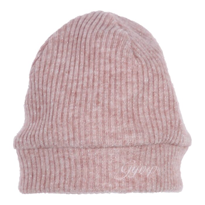Gymp mutsje met glitter 4927 oudroze