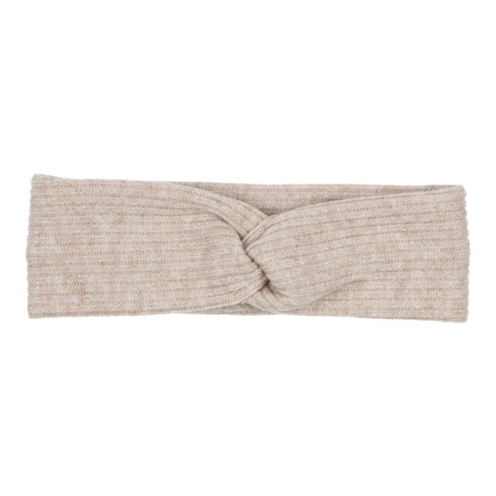 Gymp haarband met glitter 4639 beige