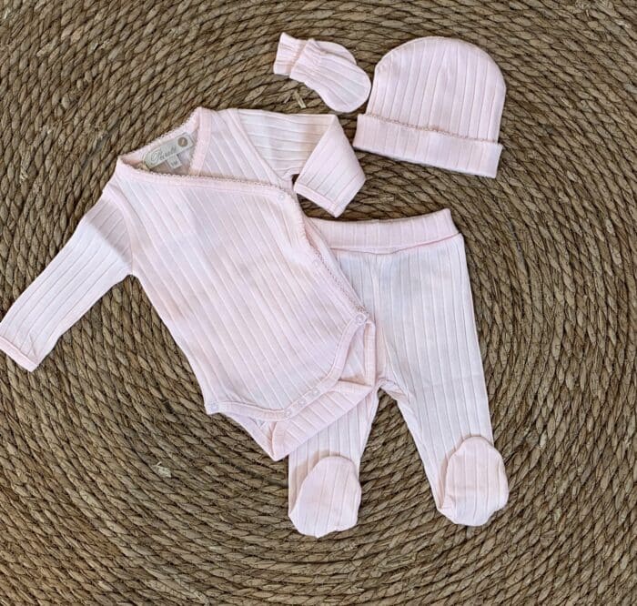 Purete du bebe geboorte setje 222 roze
