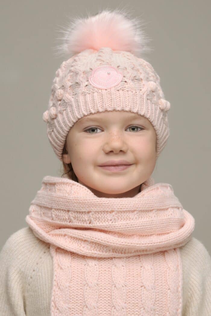 SALE Le chic winter set 5905 roze - Afbeelding 2