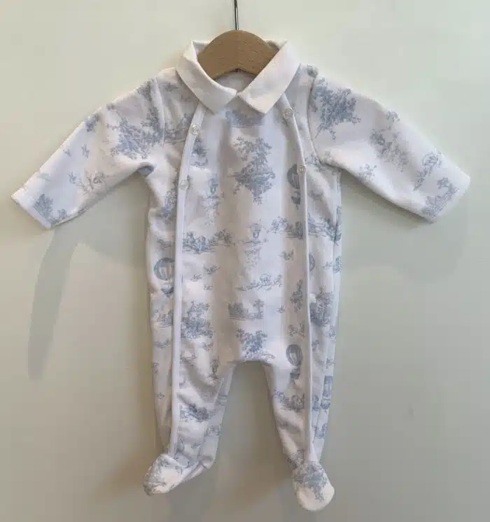 Pompetitpom boxpak met print 5002 blauw
