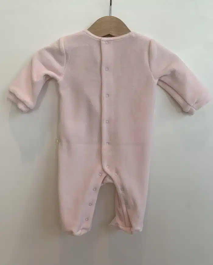 SALE Purete du bebe boxpak velours met hobbelpaard 210 roze - Afbeelding 2