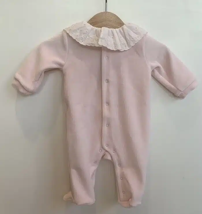 SALE Purete du bebe boxpak velours girl 204 roze - Afbeelding 2