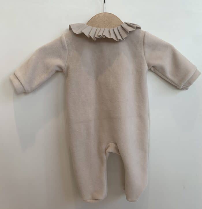 Purete du bebe boxpak velours girl 200 beige - Afbeelding 2