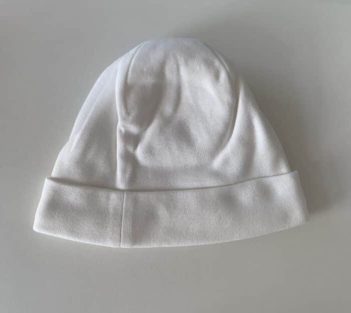 Purete du bebe mutsje 251 creme detail - Afbeelding 2