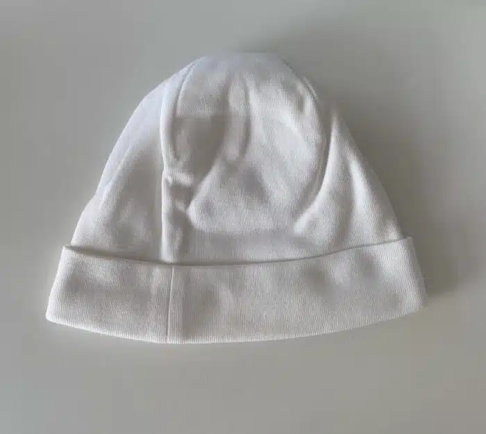 Purete du bebe mutsje 251 creme detail - Afbeelding 2
