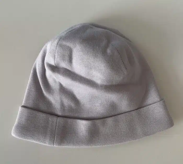 Purete du bebe mutsje met ruit 272 grijs - Afbeelding 2