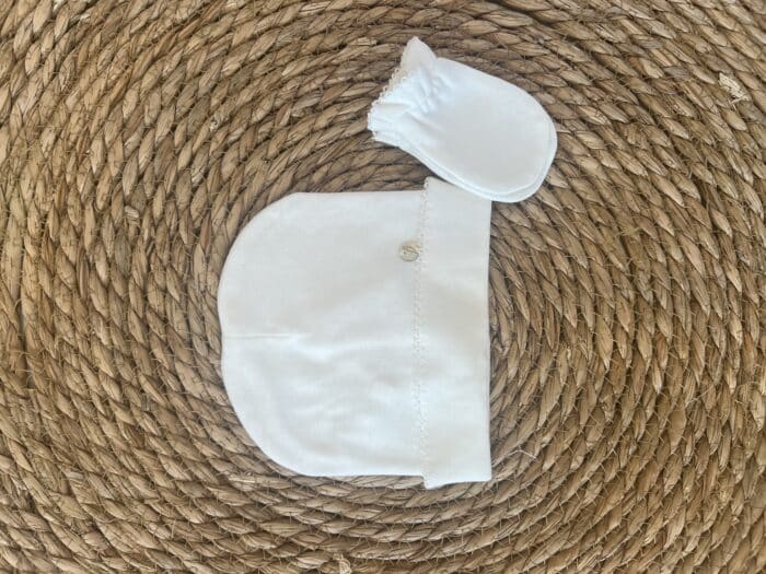 Purete du bebe muts setje 224 creme