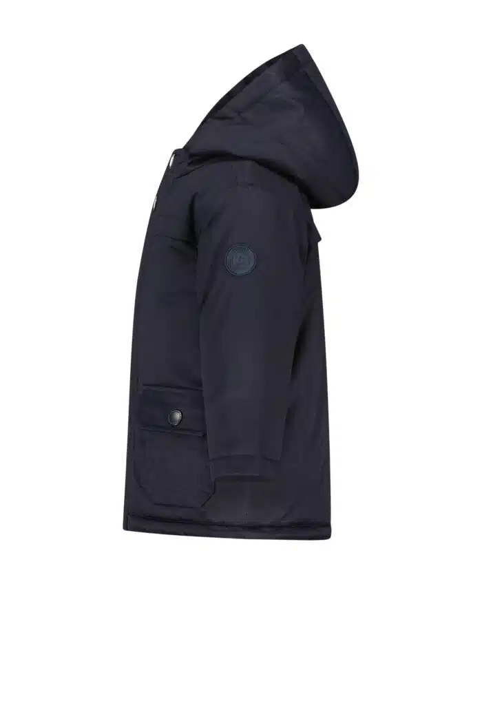 SALE Le chic garçon winterjas 8203 navy - Afbeelding 3