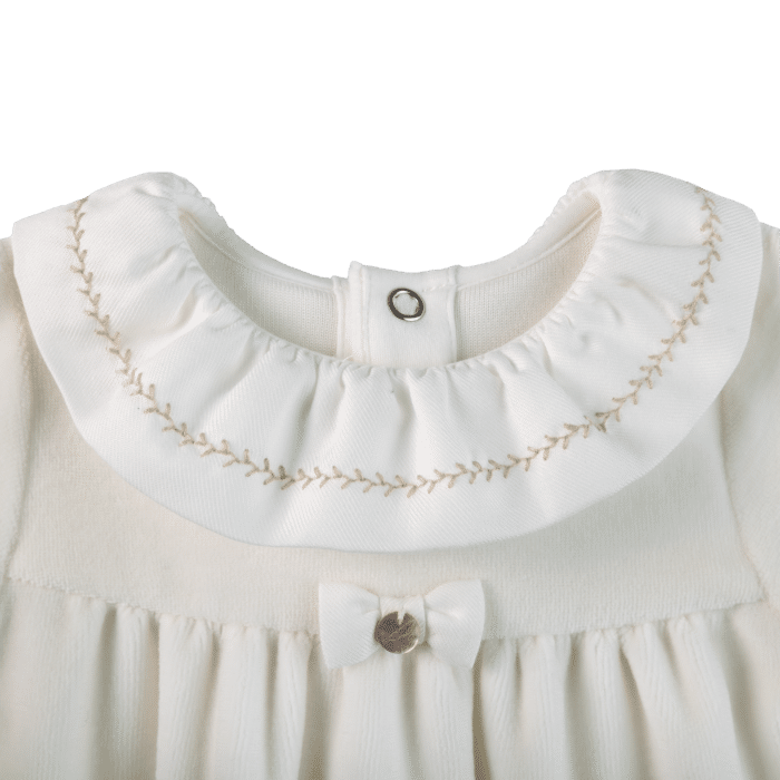 Purete du bebe boxpak velours girl 206 creme - Afbeelding 2