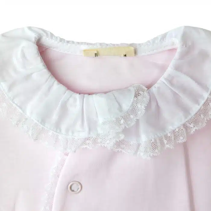 Baby gi boxpak katoen met roezel roze (rnd531m) - Afbeelding 2