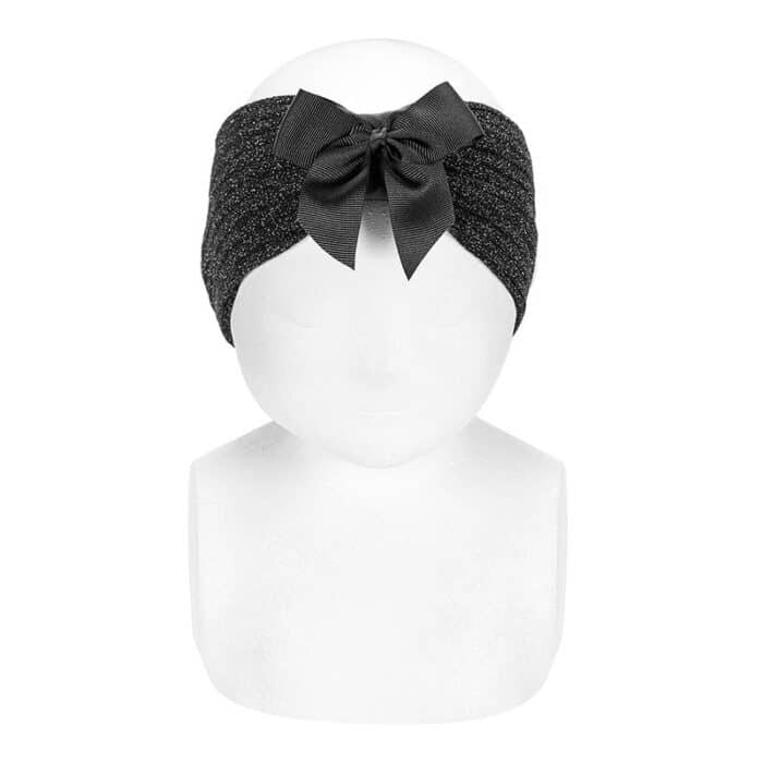 Cóndor haarband glitter zwart 900