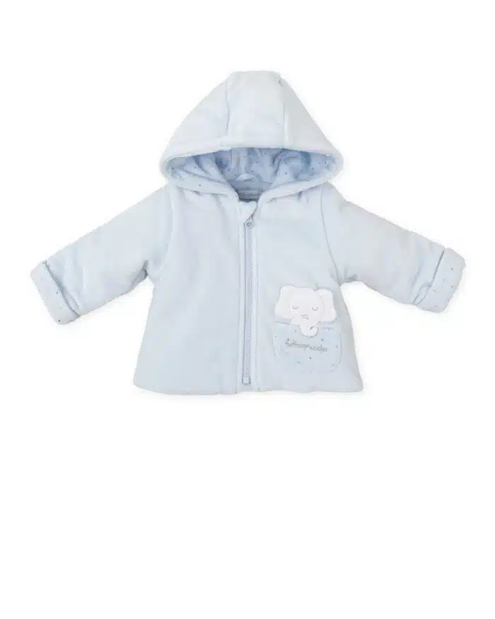 Tutto piccolo jasje met olifant 8388 blauw
