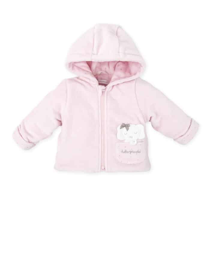Tutto piccolo jasje met olifant 8388 roze