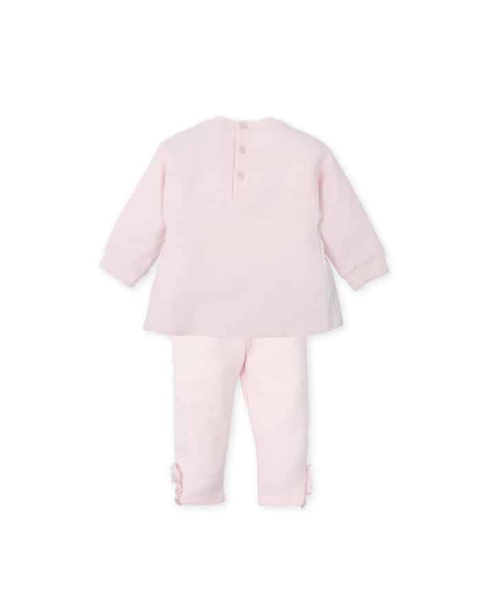 Tutto piccolo 2-delige set met ruit 8410 roze - Afbeelding 2