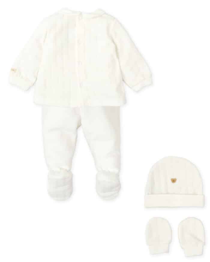 Tutto piccolo geboorte set 8546 ecru - Afbeelding 2
