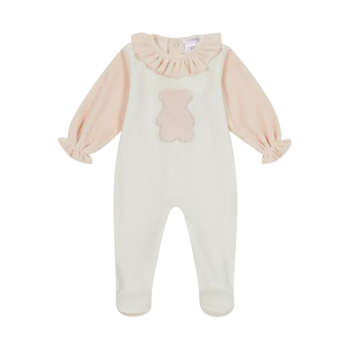 Deolinda velours boxpak 2606 peach/creme