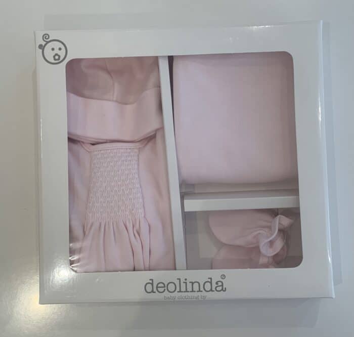 SALE Deolinda geboorte set roze - Afbeelding 2