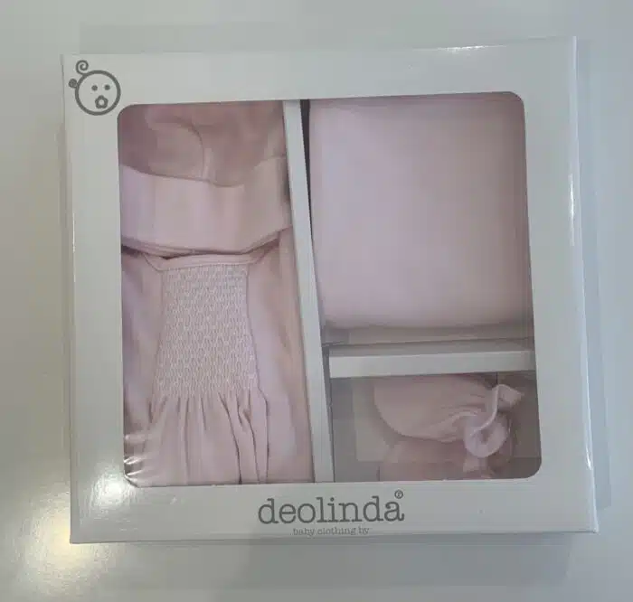SALE Deolinda geboorte set roze - Afbeelding 2