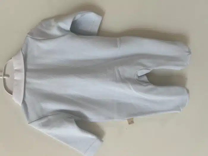 Baby gi boxpak katoen met kraagje blauw (bg530c) - Afbeelding 2