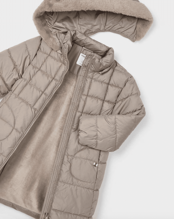 Mayoral kids winterjas girls 4490 topo - Afbeelding 2