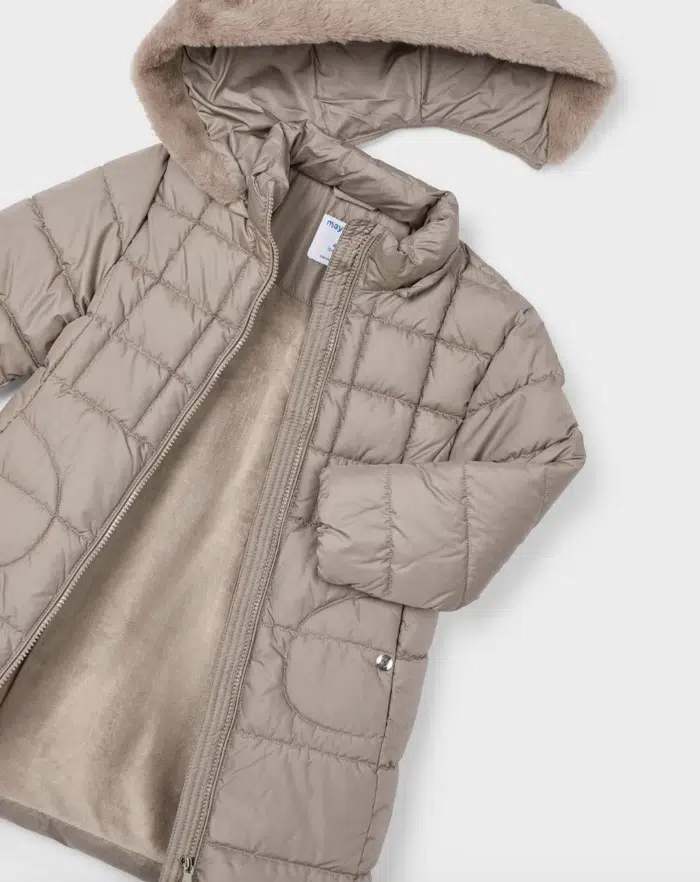 Mayoral kids winterjas girls 4490 topo - Afbeelding 2