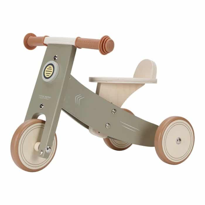 Little dutch driewieler olive