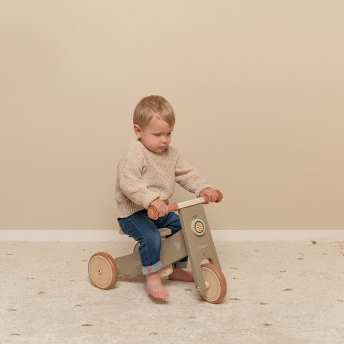 Little dutch driewieler olive - Afbeelding 2