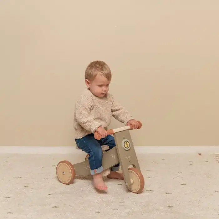 Little dutch driewieler olive - Afbeelding 2