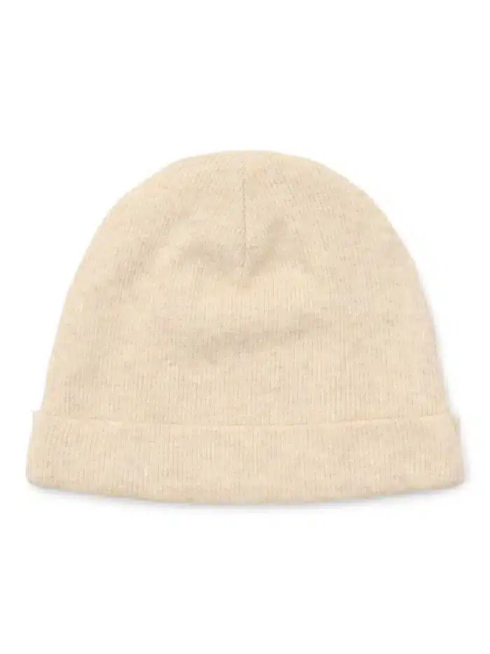 Poetree mutsje rib sand