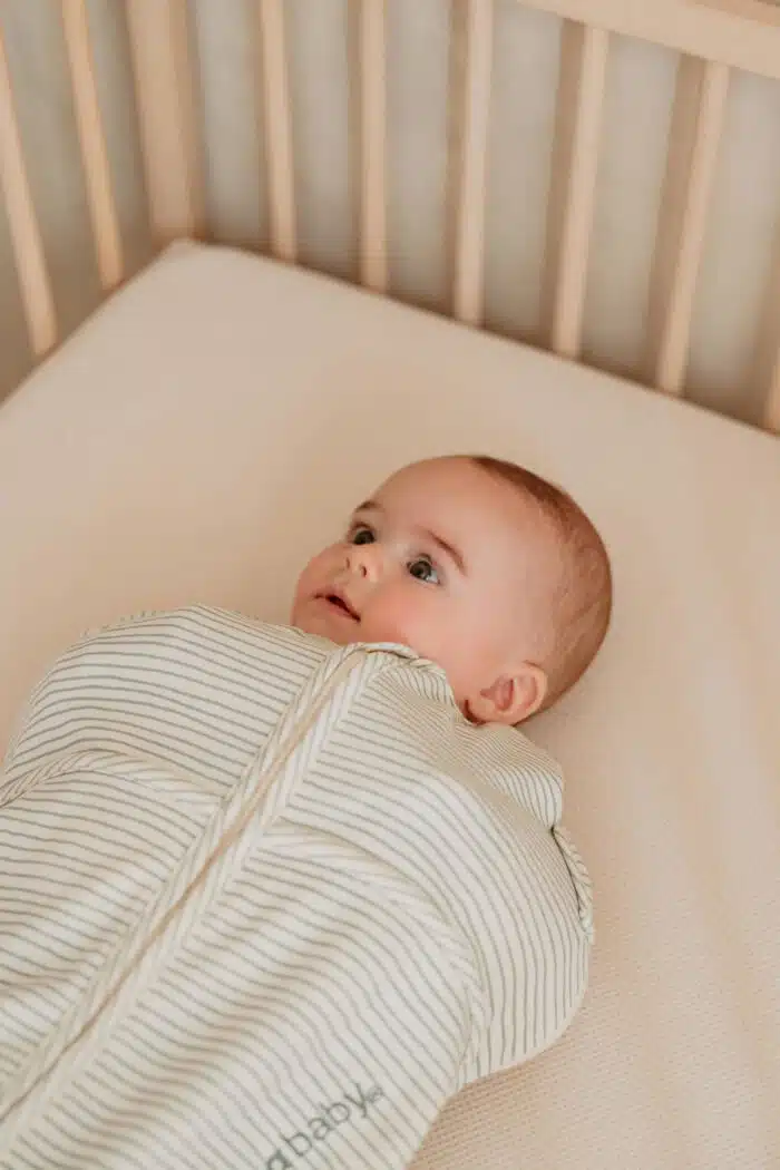 Puckababy mini 3-6m Green stripes - Afbeelding 2