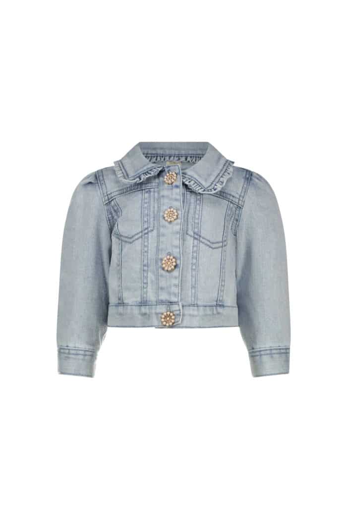 Le chic spijkerjas 7181 light denim