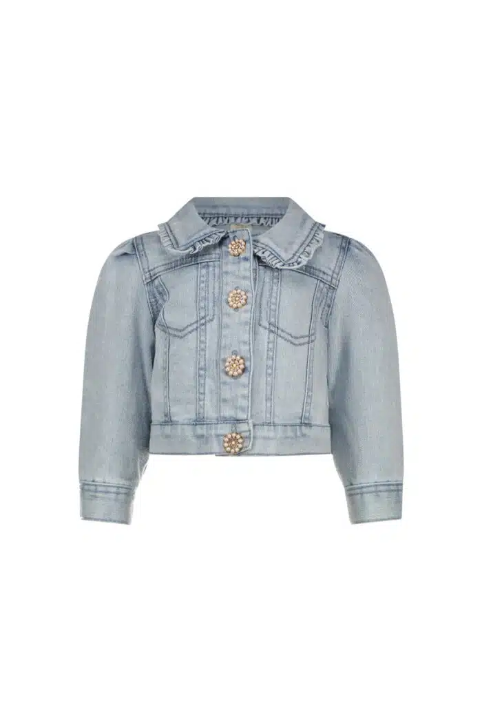 Le chic spijkerjas 7181 light denim