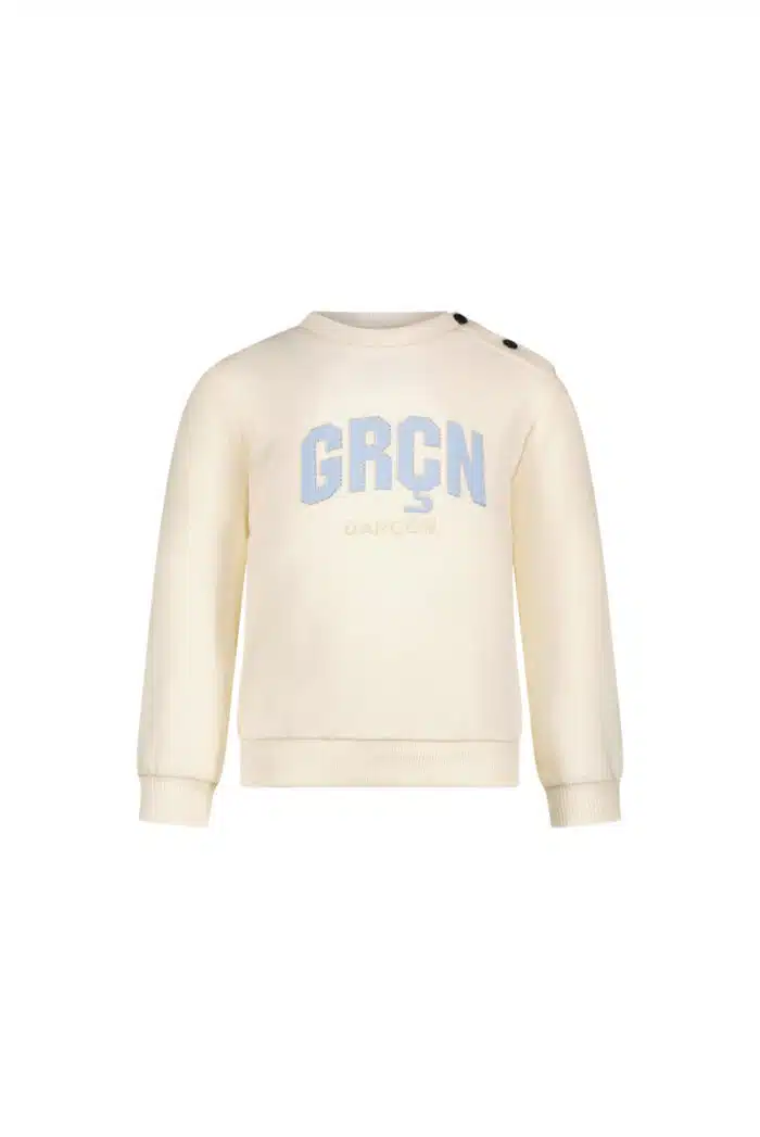 SALE Le chic garçon trui 8302 ivory