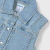 Mayoral kids girls jeans gillet 3364 bleach - Afbeelding 3