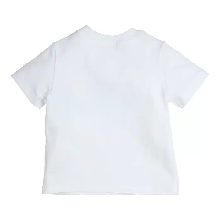 SALE Gymp boys t-shirt 'jetski' wit/blue melange - Afbeelding 2