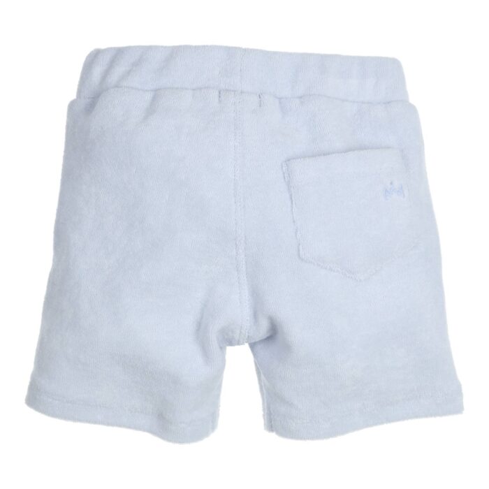 Gymp boys badstof short licht blauw - Afbeelding 2