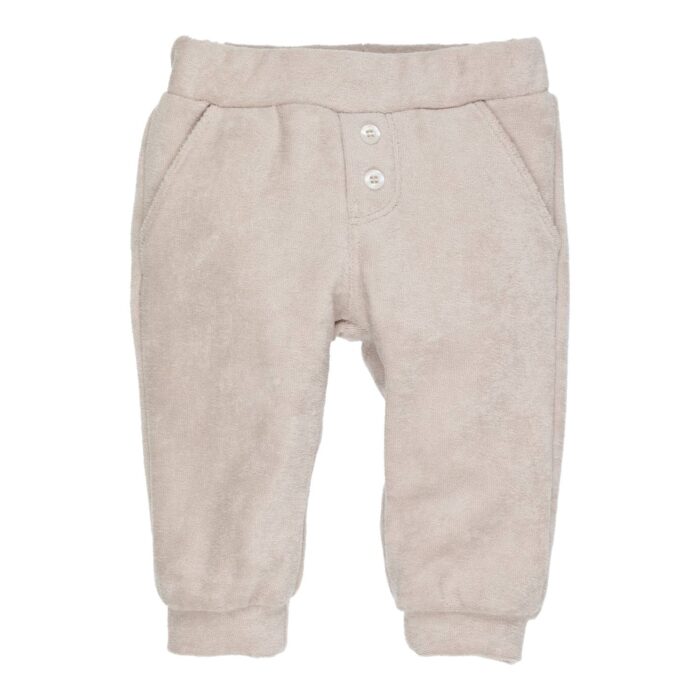 Gymp boys badstof broek beige