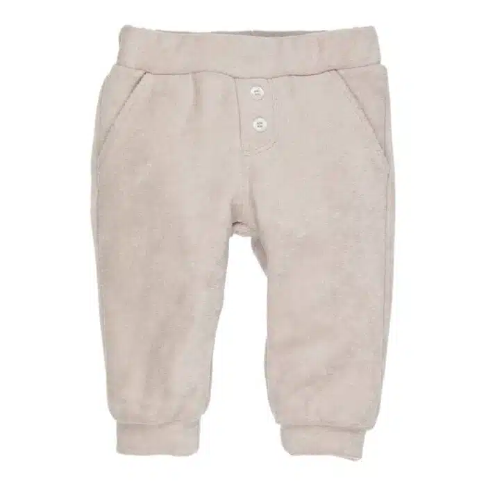 Gymp boys badstof broek beige