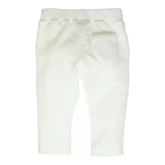 SALE Gymp girls jogging broek 5376 creme - Afbeelding 2
