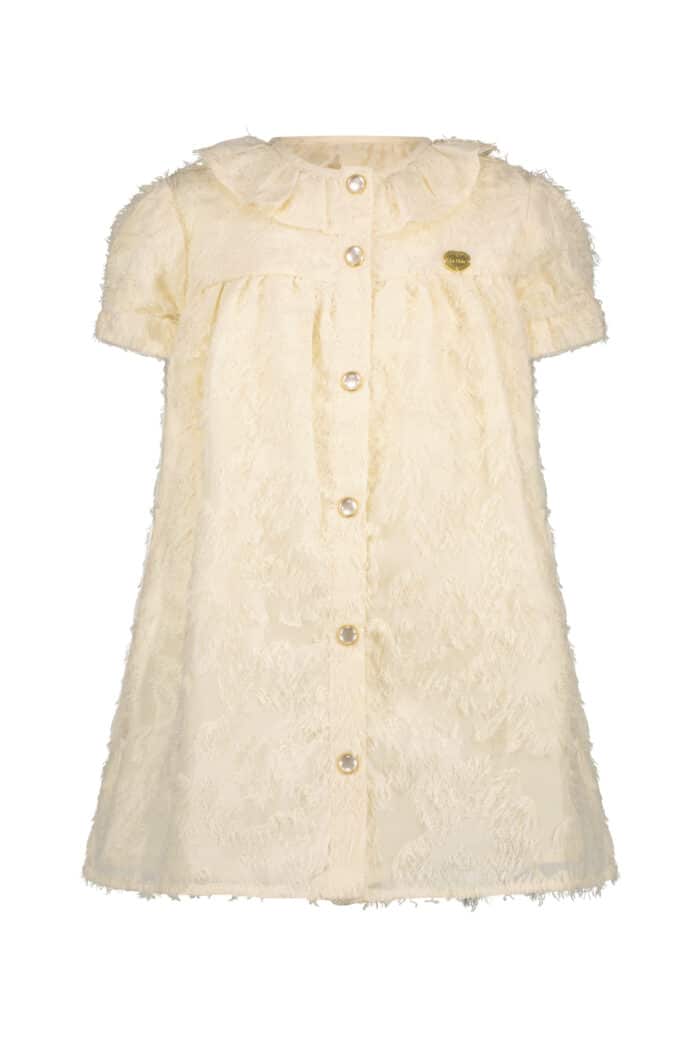 Le chic jurk 7813 pearled ivory