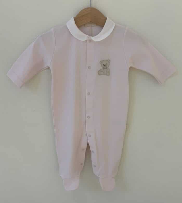 Baby gi boxpak met beertje roze