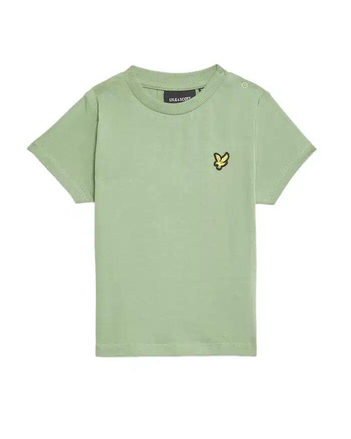 Lyle & Scott baby t-shirt smoke green