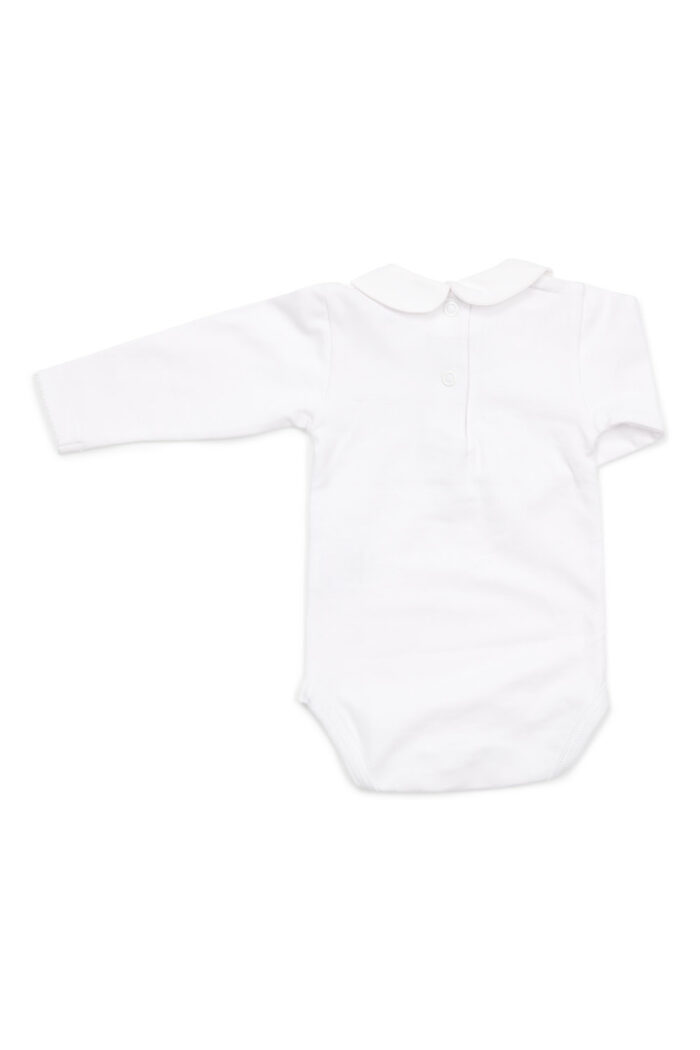 Poetree romper ronde kraag lange mouw wit - Afbeelding 2